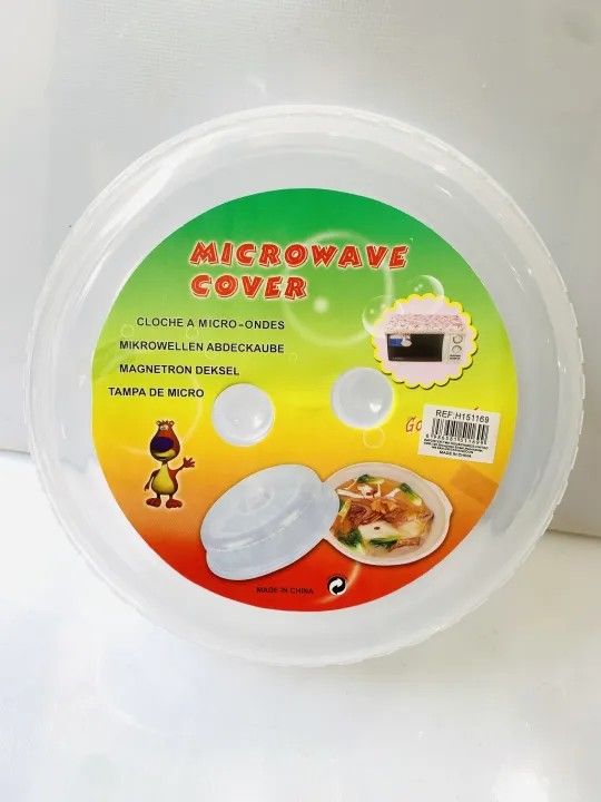 Transparent 27cm microwave  Covers,Food cover Microwave Oven/Refigerator food cover, Oil Cap Heated Sealed Plastic Cover Dish Dishes Dustproof Cover Food Cover