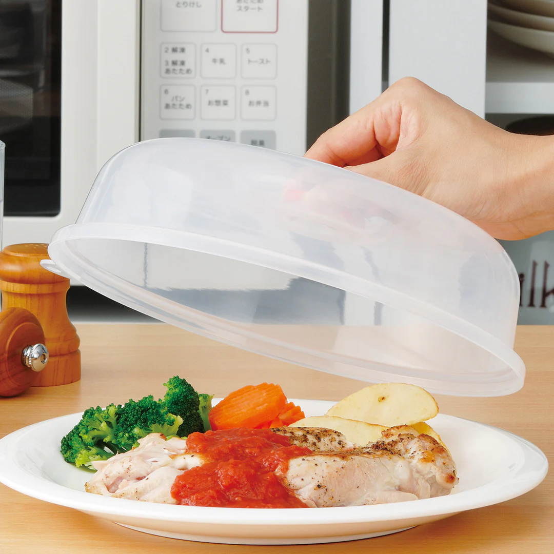 Transparent 27cm microwave  Covers,Food cover Microwave Oven/Refigerator food cover, Oil Cap Heated Sealed Plastic Cover Dish Dishes Dustproof Cover Food Cover