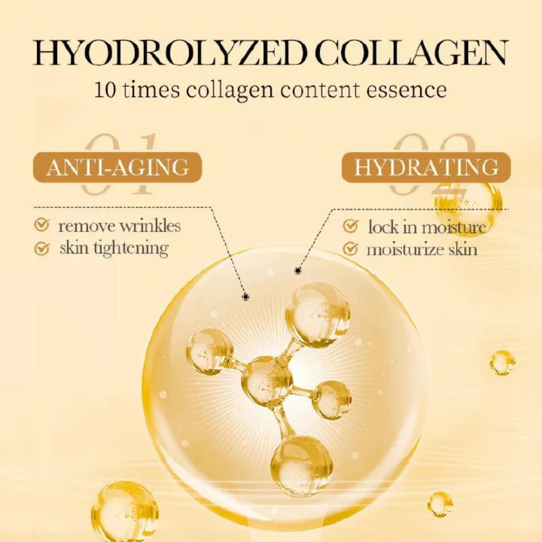 SADOER 300g Collagen-Enriched Anti-Wrinkle & Hydrating Body Lotion: Deeply Moisturizes for Soft, Smooth Skin All Winter Long