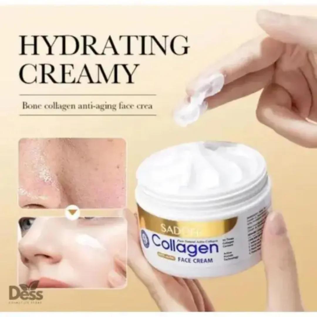 SADOER 2in1 Collagen Hand And Body lotion and Face Cream For Anti-aging, Moisturizing Skin Care set