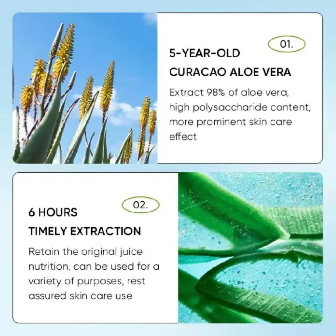 Aloe Vera Cleanser Skin Care Cleaner Shrink Pore Deep Cleaning Care Skin Rejuvenation moisturizing Face Wash Oil Control 100g
