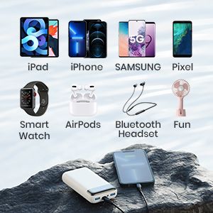 Ultra Capacity Power Bank 20000mAh Cargador Portatil With Cables Portable Charger Powerbank