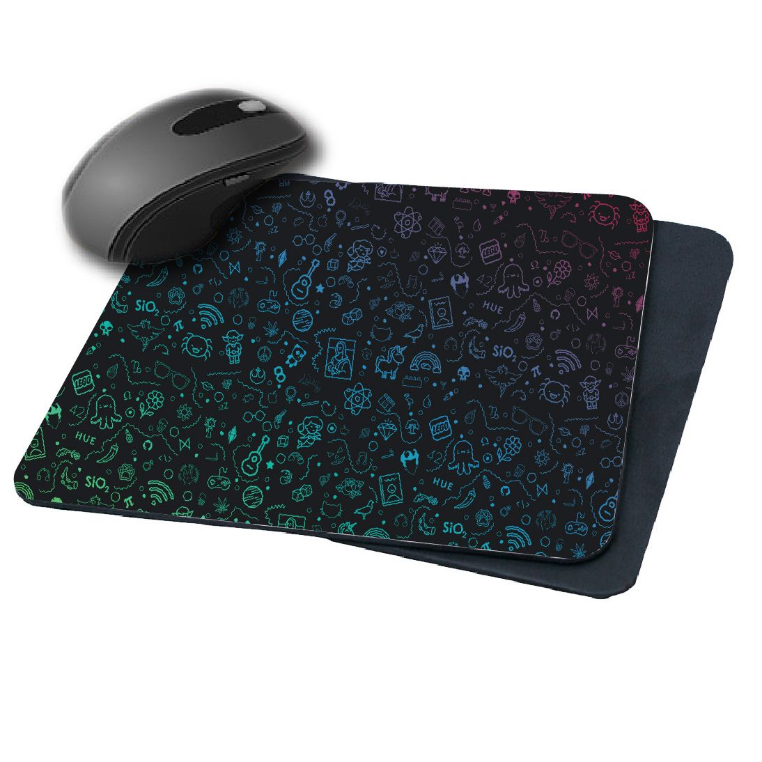 LEGO ART CUSTOM PRINTED MOUSE PAD, anti skid with strong material and quality printed FOR OFFICE USE OR GIFTING. Get a laptop skin of the same from the store