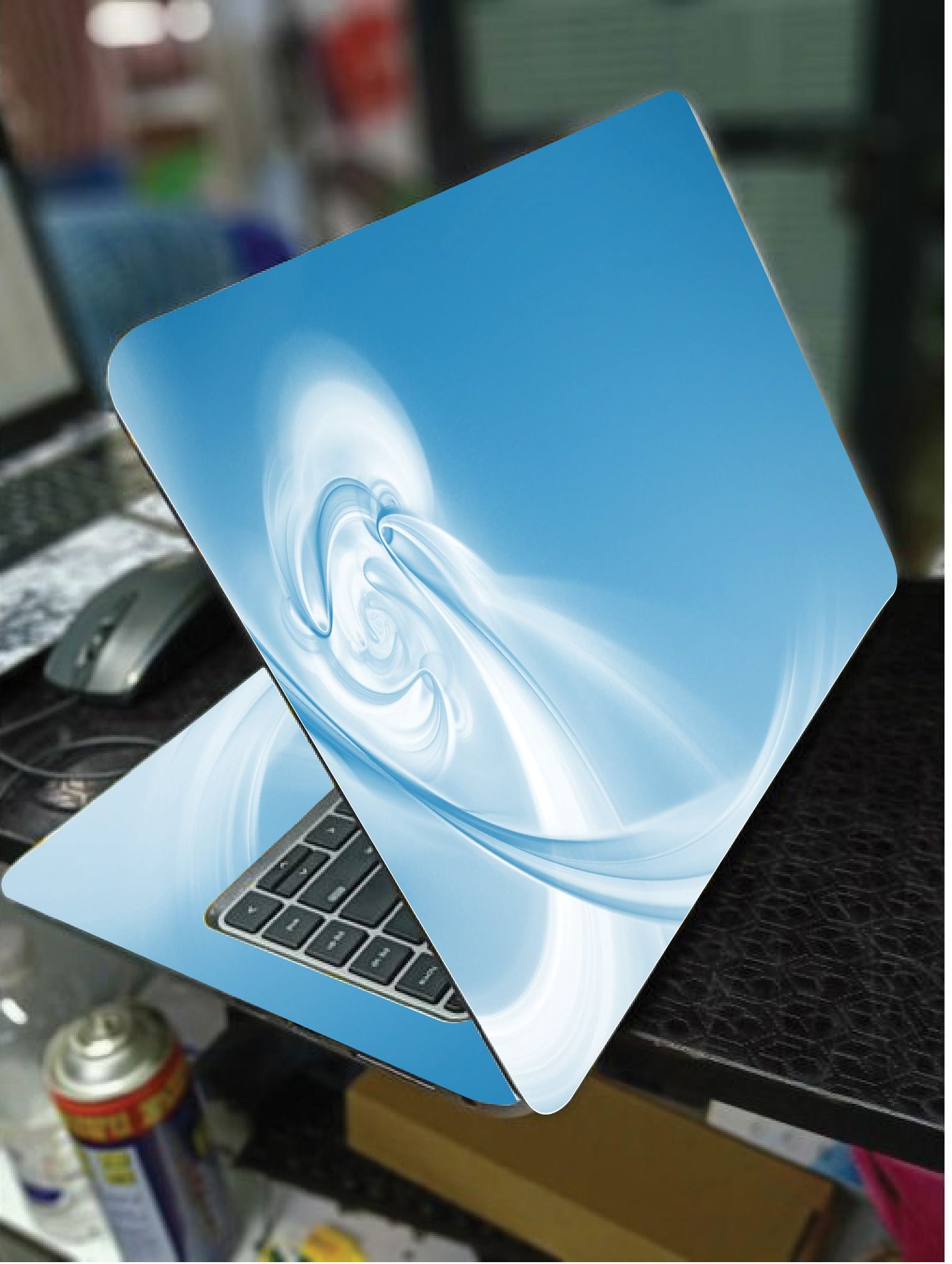 OCEAN WAVE LAPTOP SKIN/COVER/STICKER, For Laptop Size 11" 13.3" 14" 15" 15.4" 15.6 Universal Vinyl Skin Sticker Cover.