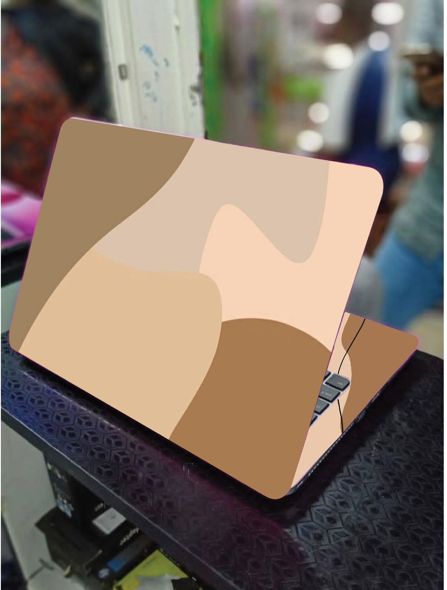 ELEGANT LAPTOP SKIN/COVER/STICKER, For Laptop Size 11" 13.3" 14" 15" 15.4" 15.6 Universal Vinyl Skin Sticker Cover.