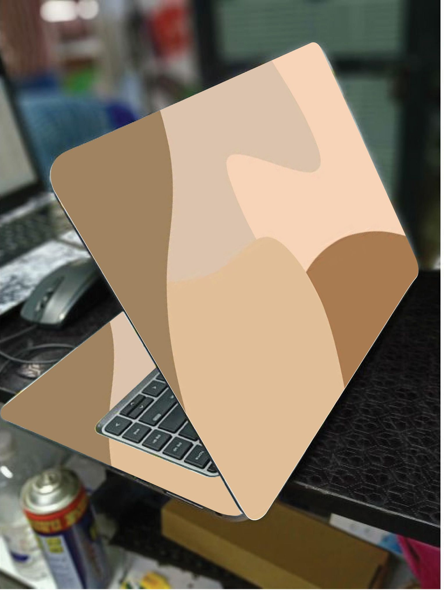 ELEGANT LAPTOP SKIN/COVER/STICKER, For Laptop Size 11" 13.3" 14" 15" 15.4" 15.6 Universal Vinyl Skin Sticker Cover.