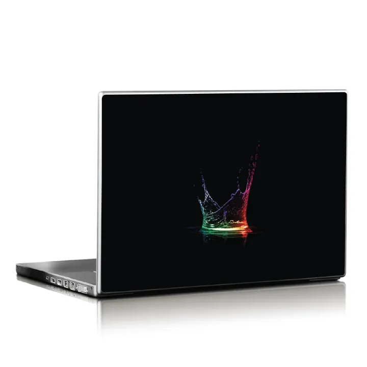 WATER SPLASH LAPTOP SKIN/COVER/STICKER, For Laptop Size 11" 13.3" 14" 15" 15.4" 15.6 Universal Vinyl Skin Sticker Cover.