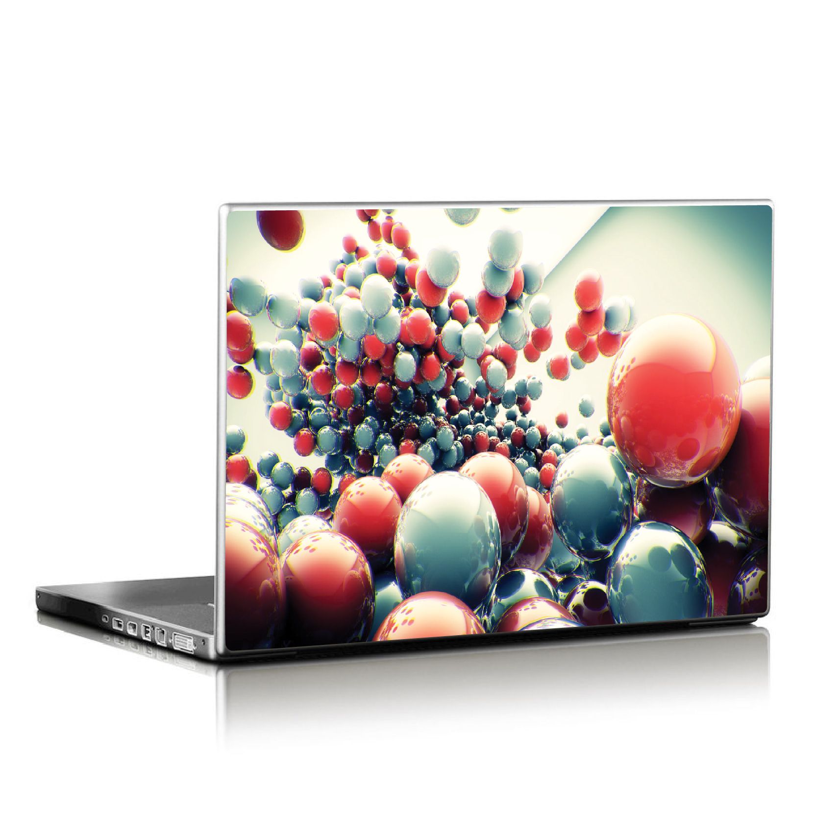 MARBLE BALLS LAPTOP SKIN/COVER/STICKER, For Laptop Size 11" 13.3" 14" 15" 15.4" 15.6 Universal Vinyl Skin Sticker Cover. AND A CUSTOM MOUSE PAD OF THE SAME