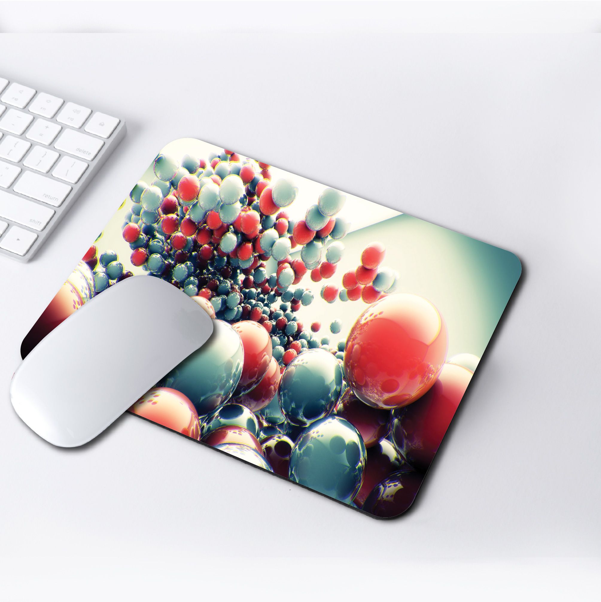 MARBLE BALLS LAPTOP SKIN/COVER/STICKER, For Laptop Size 11" 13.3" 14" 15" 15.4" 15.6 Universal Vinyl Skin Sticker Cover. AND A CUSTOM MOUSE PAD OF THE SAME