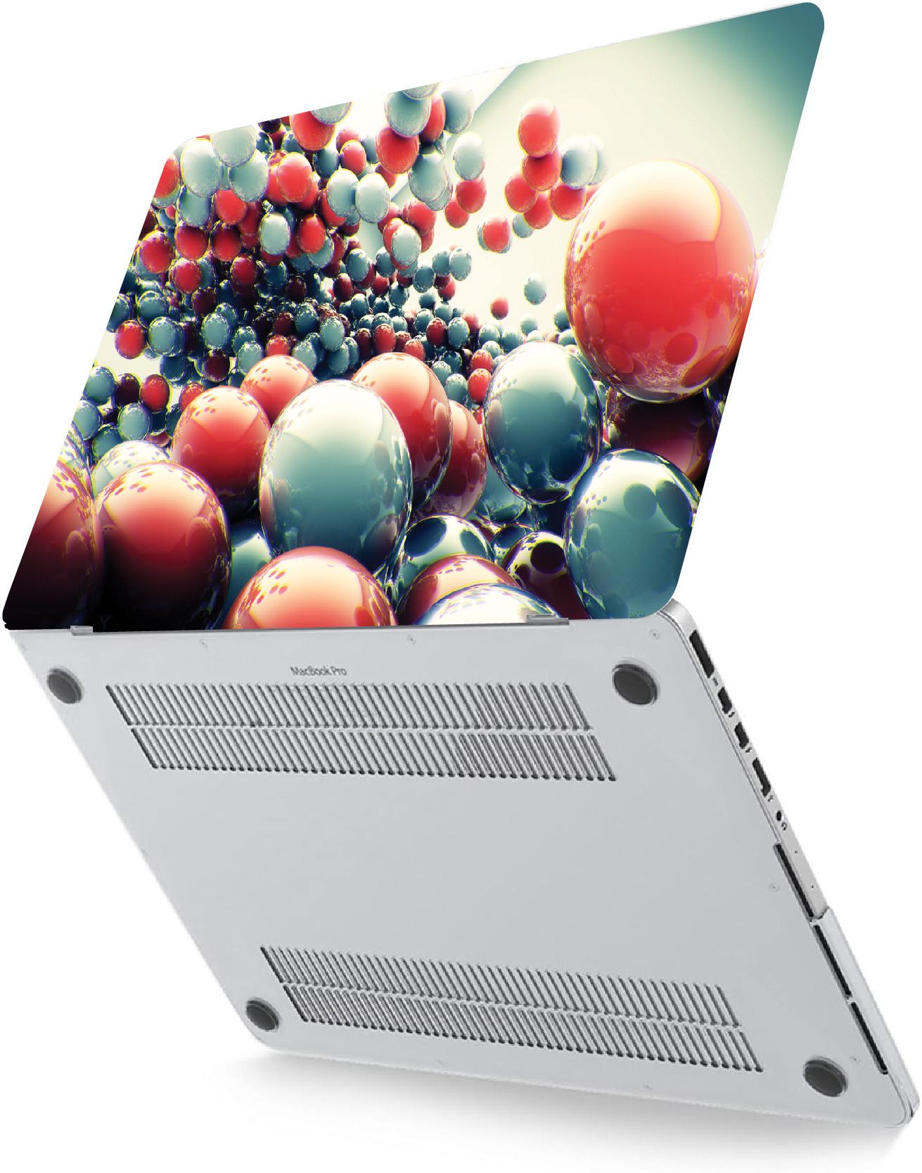 MARBLE BALLS LAPTOP SKIN/COVER/STICKER, For Laptop Size 11" 13.3" 14" 15" 15.4" 15.6 Universal Vinyl Skin Sticker Cover. AND A CUSTOM MOUSE PAD OF THE SAME