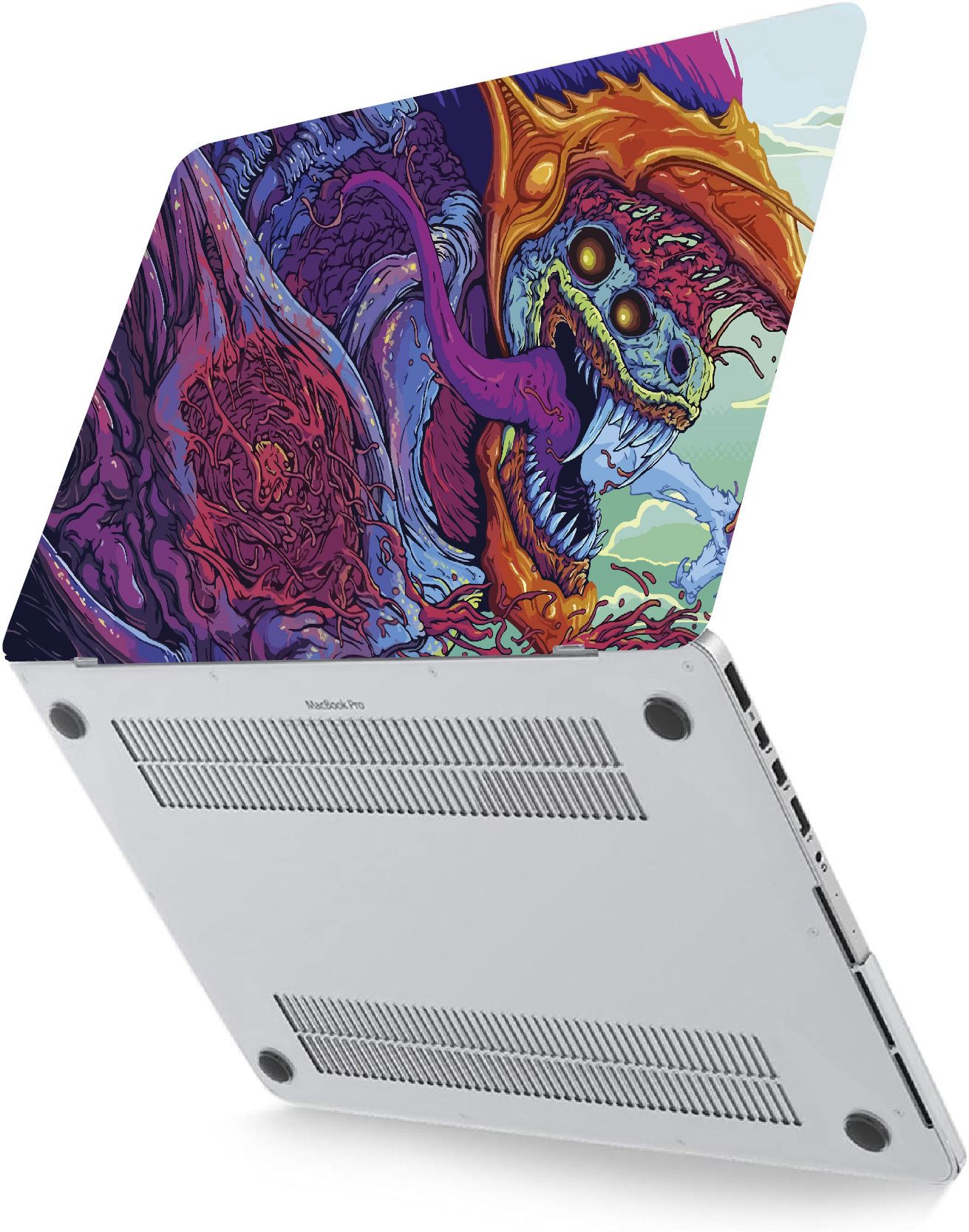 ALLIEN MONSTER ART LAPTOP SKIN/COVER/STICKER, For Laptop Size 11" 13.3" 14" 15" 15.4" 15.6 Universal Vinyl Skin Sticker Cover. AND A CUSTOM MOUSE PAD OF THE SAME
