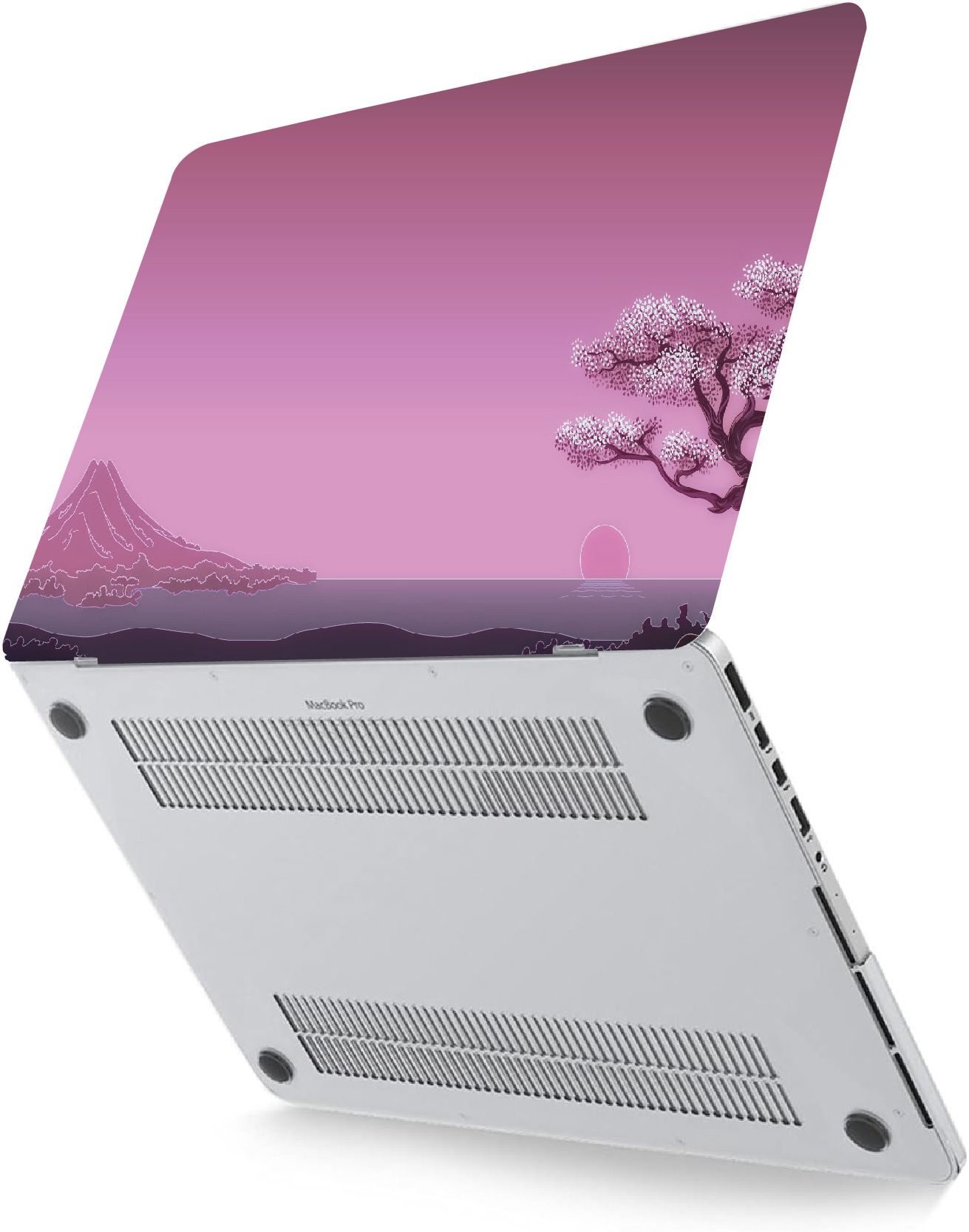 PINK TREE LAPTOP SKIN/COVER/STICKER, For Laptop Size 11" 13.3" 14" 15" 15.4" 15.6 Universal Vinyl Skin Sticker Cover. AND A CUSTOM MOUSE PAD OF THE SAME