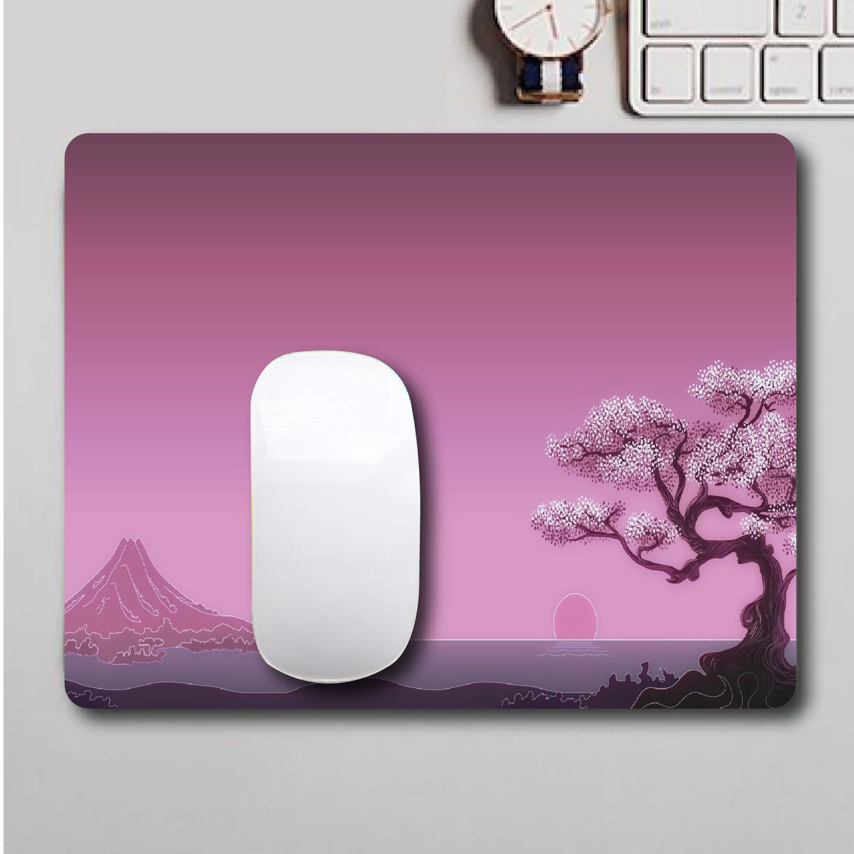 PINK TREE LAPTOP SKIN/COVER/STICKER, For Laptop Size 11" 13.3" 14" 15" 15.4" 15.6 Universal Vinyl Skin Sticker Cover. AND A CUSTOM MOUSE PAD OF THE SAME