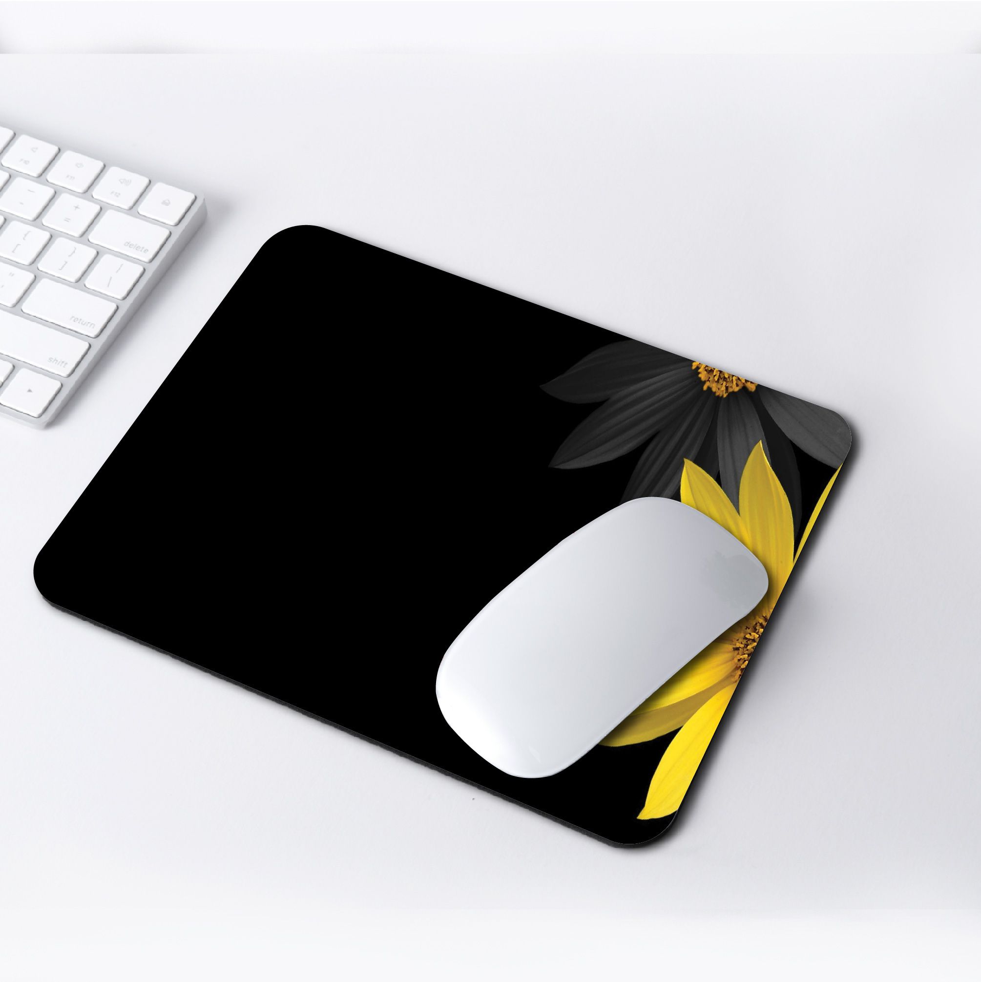 SUNFLOWER ART LAPTOP SKIN/COVER/STICKER, For Laptop Size 11" 13.3" 14" 15" 15.4" 15.6 Universal Vinyl Skin Sticker Cover. AND A CUSTOM MOUSE PAD OF THE SAME