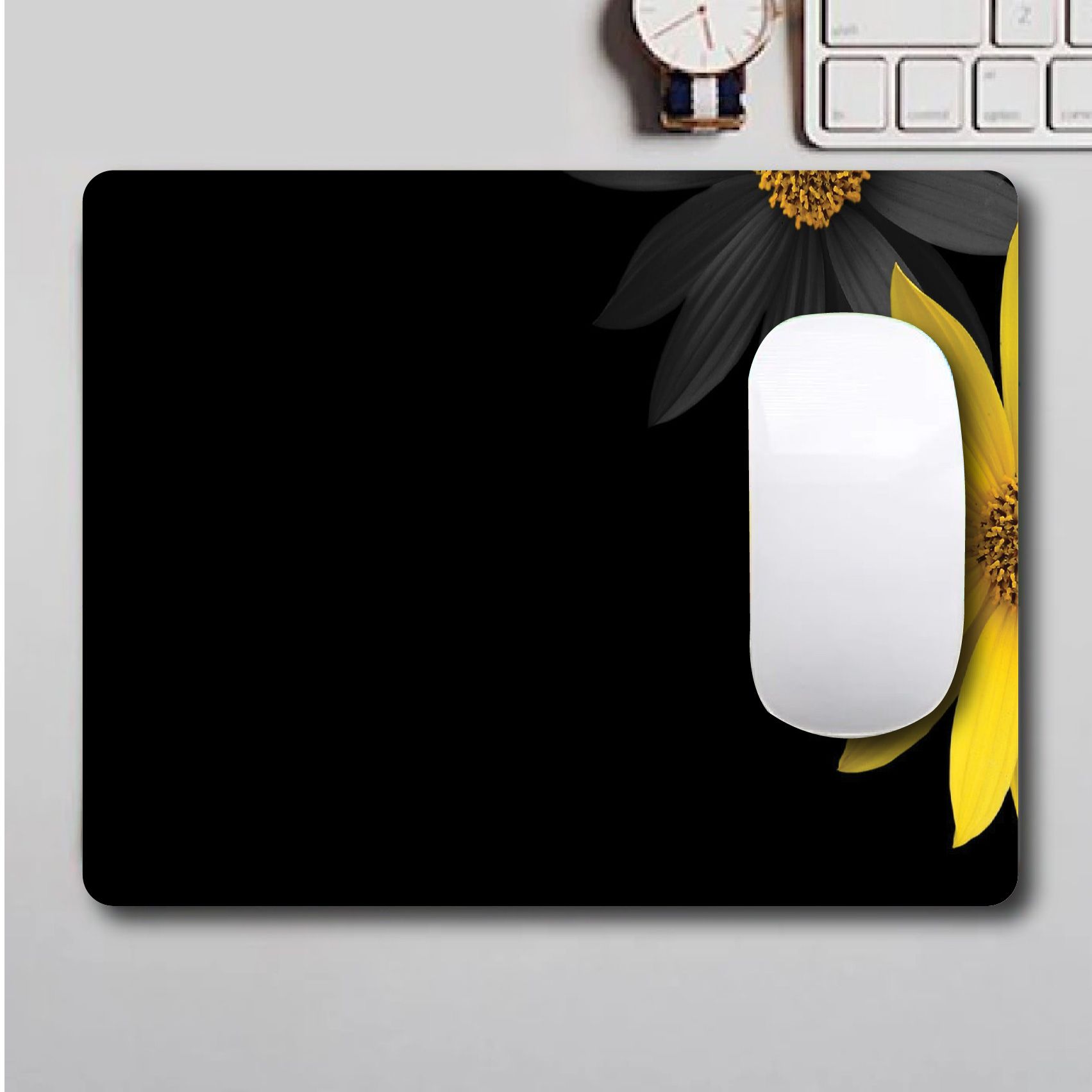 SUNFLOWER ART LAPTOP SKIN/COVER/STICKER, For Laptop Size 11" 13.3" 14" 15" 15.4" 15.6 Universal Vinyl Skin Sticker Cover. AND A CUSTOM MOUSE PAD OF THE SAME