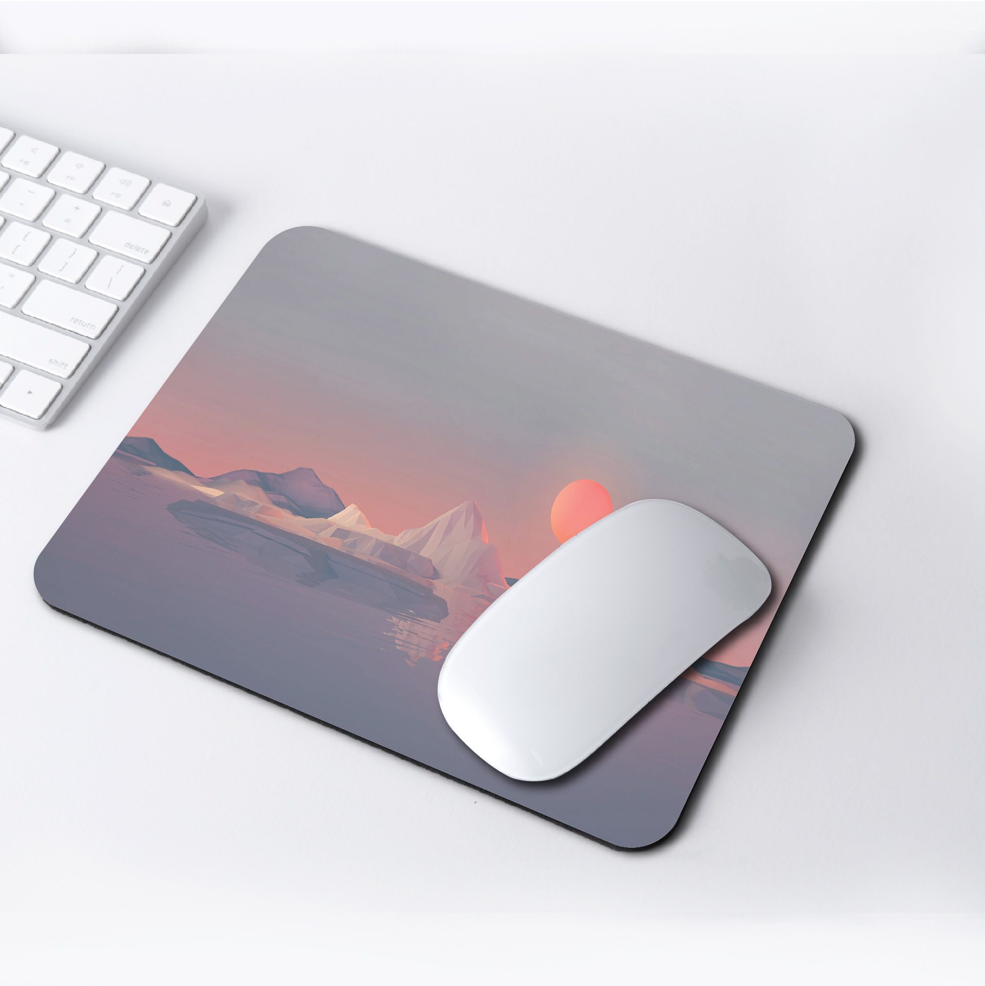 SUNSET ART LAPTOP SKIN/COVER/STICKER, For Laptop Size 11" 13.3" 14" 15" 15.4" 15.6 Universal Vinyl Skin Sticker Cover. AND A CUSTOM MOUSE PAD OF THE SAME