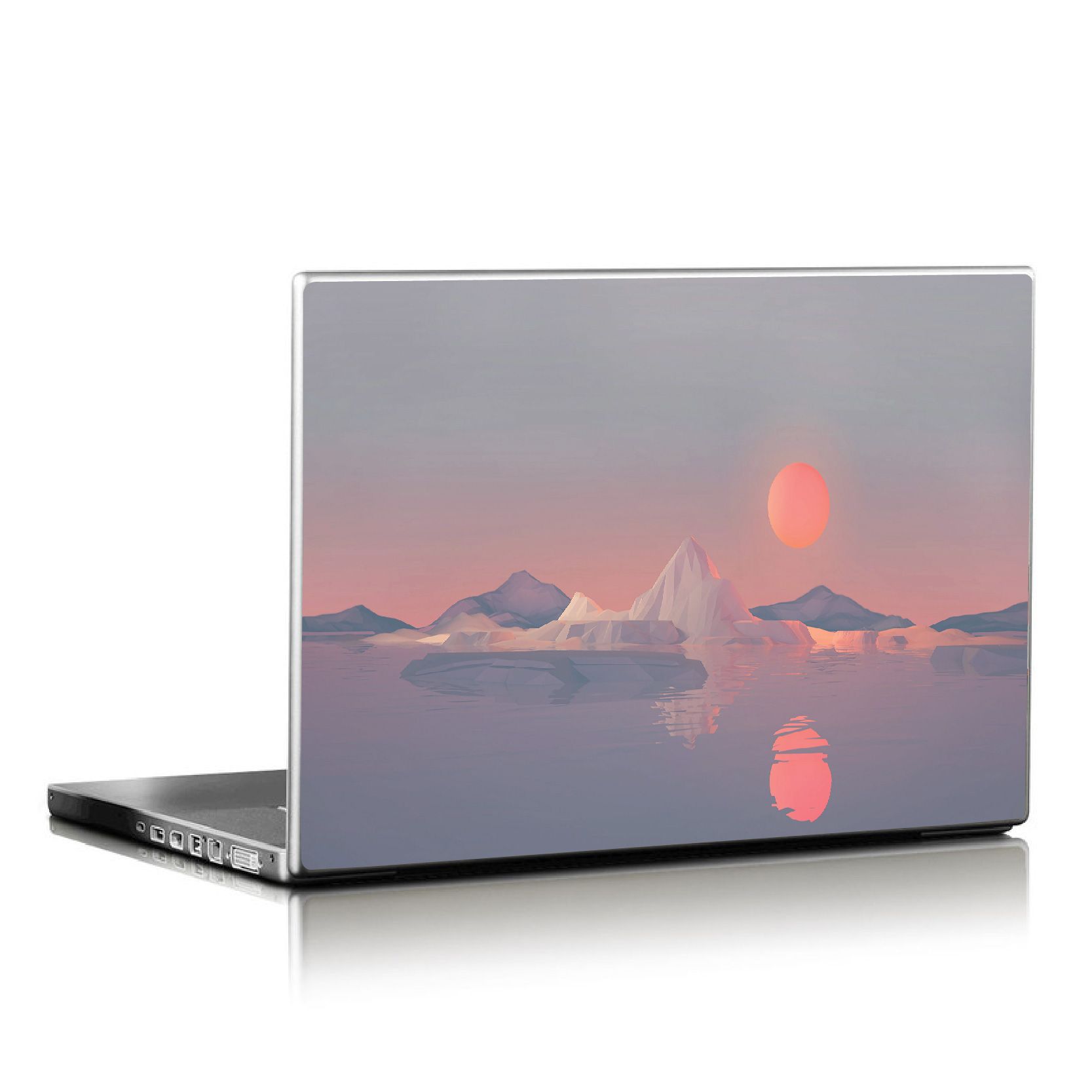 SUNSET ART LAPTOP SKIN/COVER/STICKER, For Laptop Size 11" 13.3" 14" 15" 15.4" 15.6 Universal Vinyl Skin Sticker Cover. AND A CUSTOM MOUSE PAD OF THE SAME