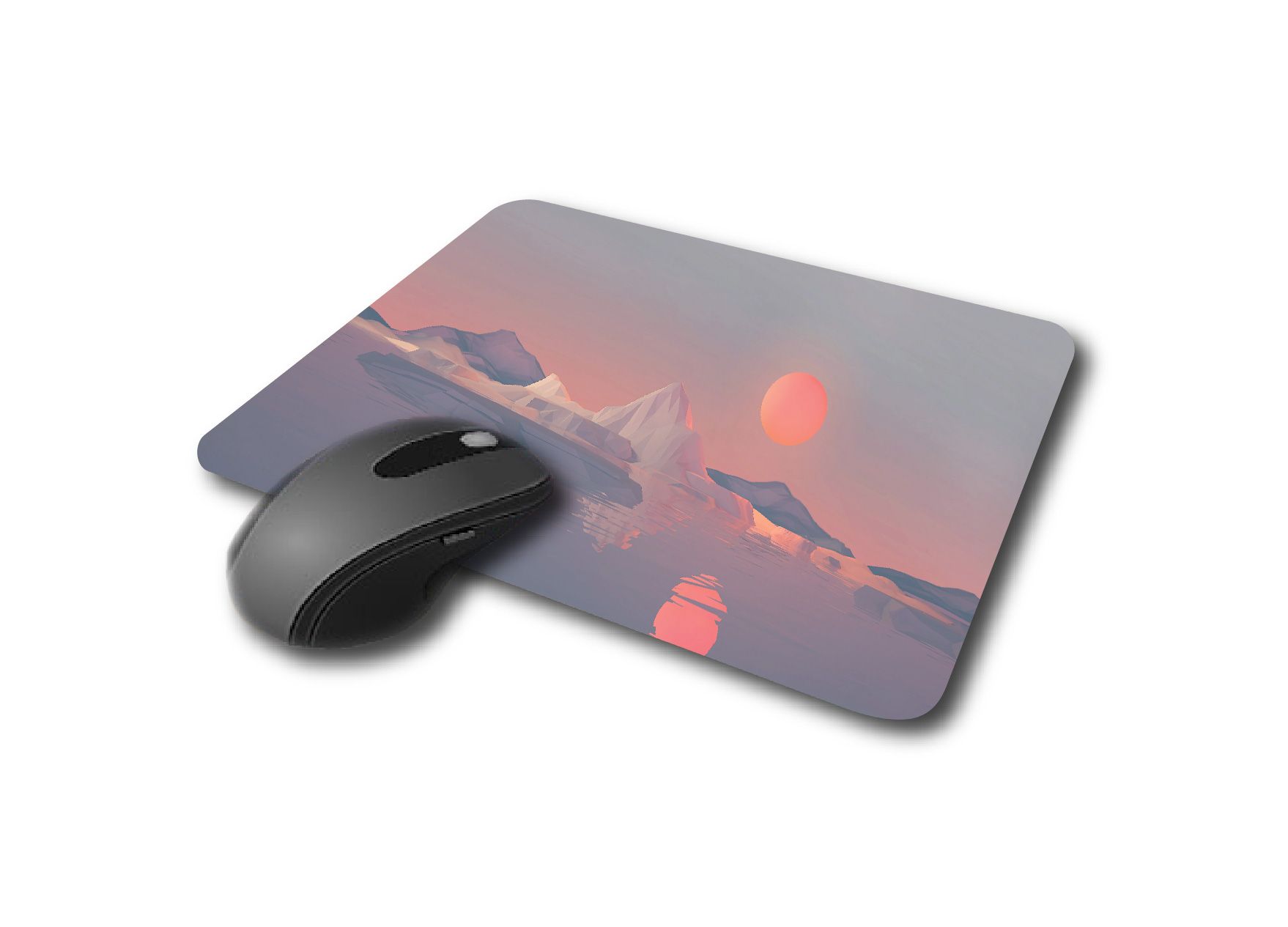SUNSET ART LAPTOP SKIN/COVER/STICKER, For Laptop Size 11" 13.3" 14" 15" 15.4" 15.6 Universal Vinyl Skin Sticker Cover. AND A CUSTOM MOUSE PAD OF THE SAME