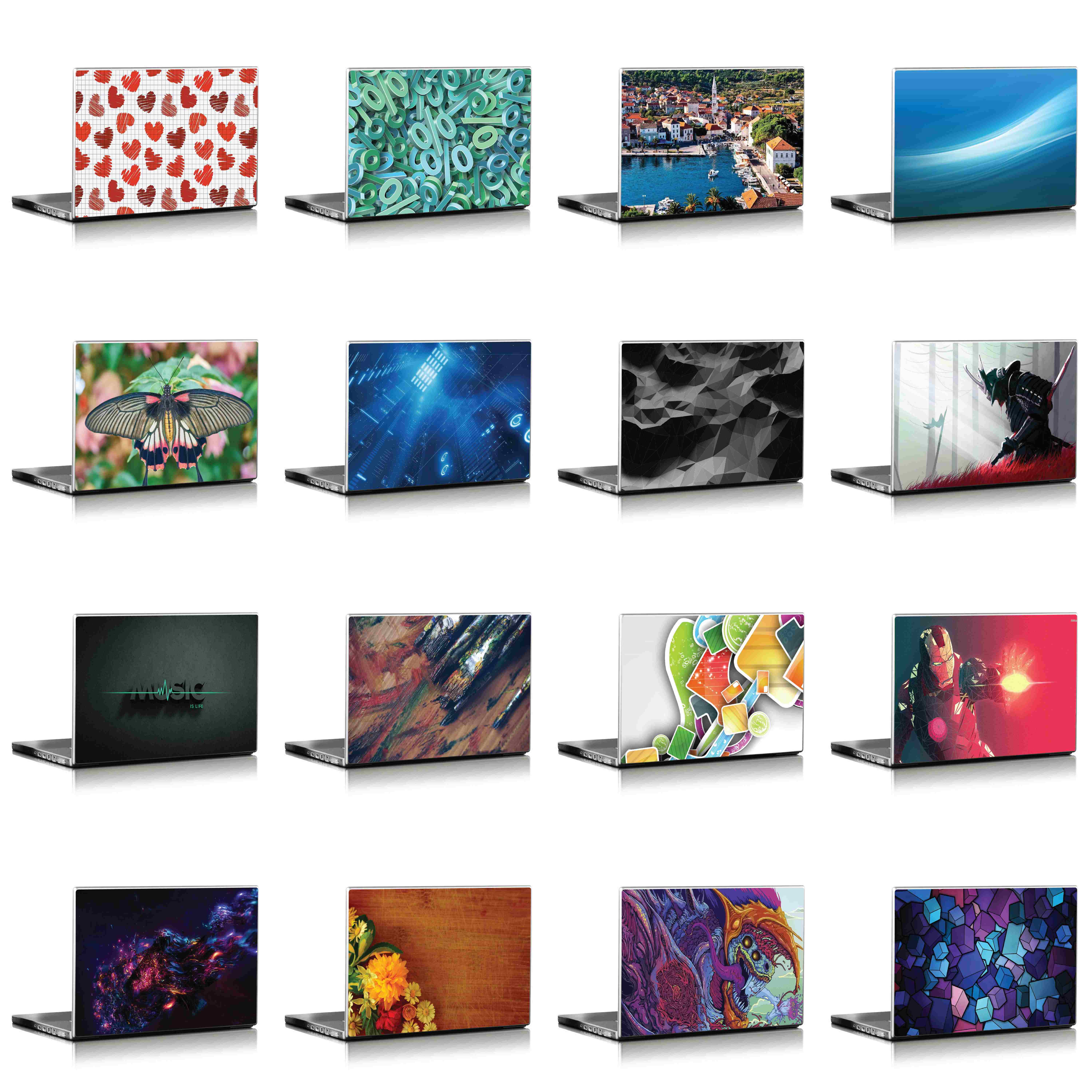 BEST PRICE WHOLESALE LAPTOP SKIN/COVER/STICKER, For Laptop Size 11" 13.3" 14" 15" 15.4" 15.6 Universal Vinyl Skin Sticker Cover.