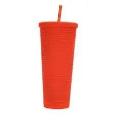 1000ml Plastic tumbler ,Large Capacity Water Cup Fully Studded Matte Tumbler Reusable Plastic Cup with Wide Opening Leak-Proof Lid Straw