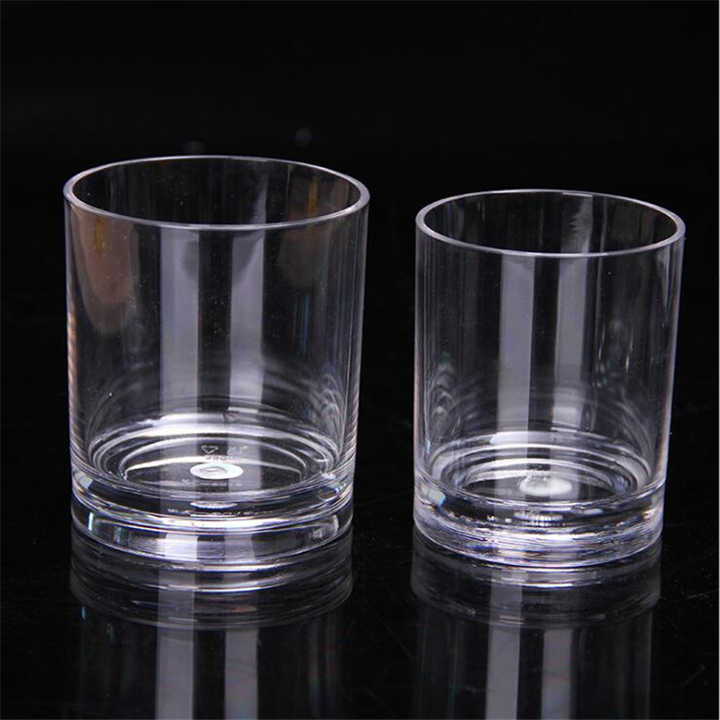 1pc polycarbonate whisky glass,clear whisky cup round whisky glass cheap whisky set