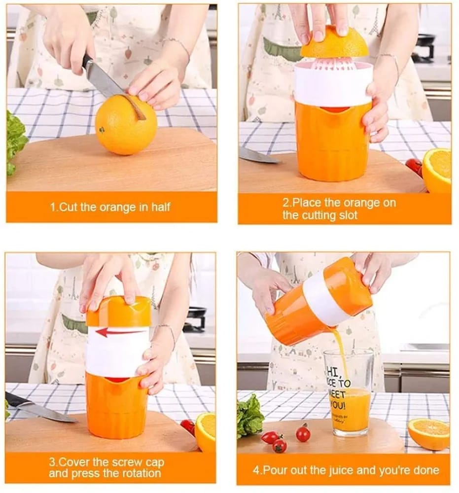 1pc Plastic Hand Manual Juice Extractor Fruits Squeezer Orange Juicer Reamers Hand Press Travel Small Fruit Squeezer Machine Newest