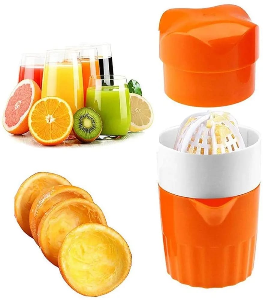 1pc Plastic Hand Manual Juice Extractor Fruits Squeezer Orange Juicer Reamers Hand Press Travel Small Fruit Squeezer Machine Newest