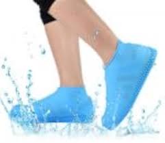 New arrival 1 Pair Silicone WaterProof Shoe Covers Lip-resistant Rubber Rain Boot Rain Gear Overshoes Accessories for Outdoor Rainy Day