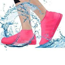 New arrival 1 Pair Silicone WaterProof Shoe Covers Lip-resistant Rubber Rain Boot Rain Gear Overshoes Accessories for Outdoor Rainy Day