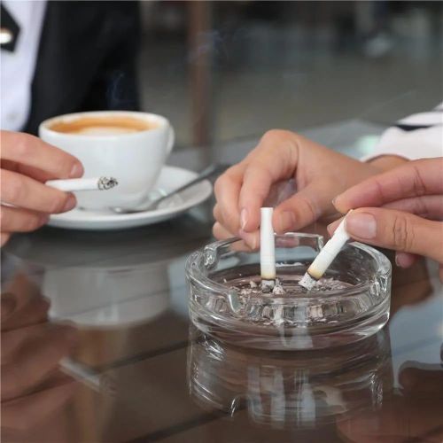 Share this product



Glass Cigarette Ashtray for Home, Office, Bars. Heavy Duty