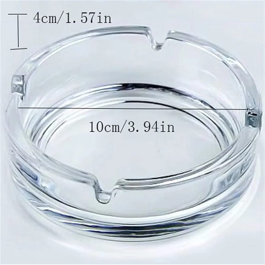 Share this product



Glass Cigarette Ashtray for Home, Office, Bars. Heavy Duty