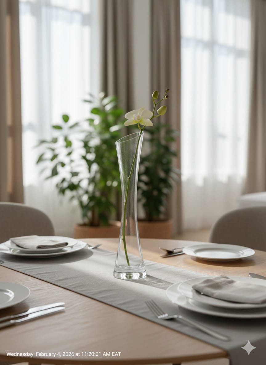 Unique Glass Vase Flower  Decorative Small Vase for Home Decor