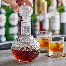 1 Pc Classy Brand New Very High quality Stylish and Luxurious Kitchen  clear  round  decanter at Affordable Price .Desiring The Best Experience