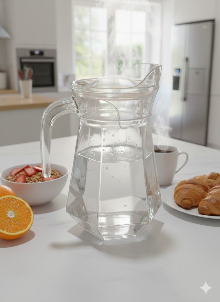 Wine ,Juice, Water Serving Glass Jugs - Lids-Water Jug Give a lasting imprint to your guests with these classy red wine glasses. Lead-free construction and high-quality craftsmanship combine to creat