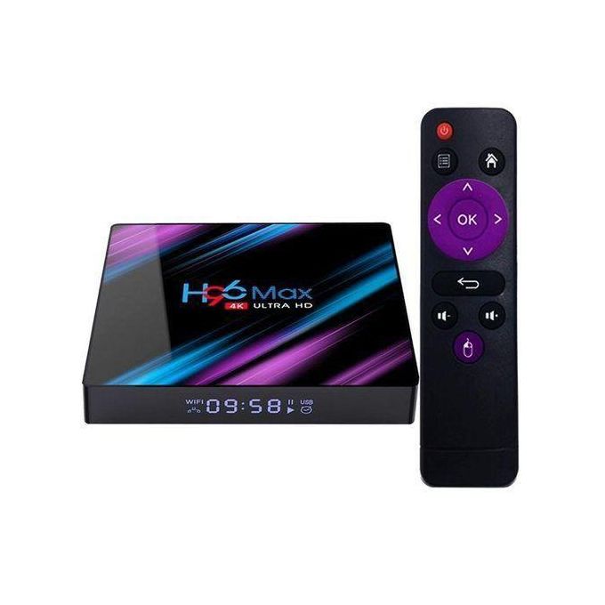 H96 Max Android 10 TV Box 4GB-RAM 32GB-ROM 4K Ultra HD