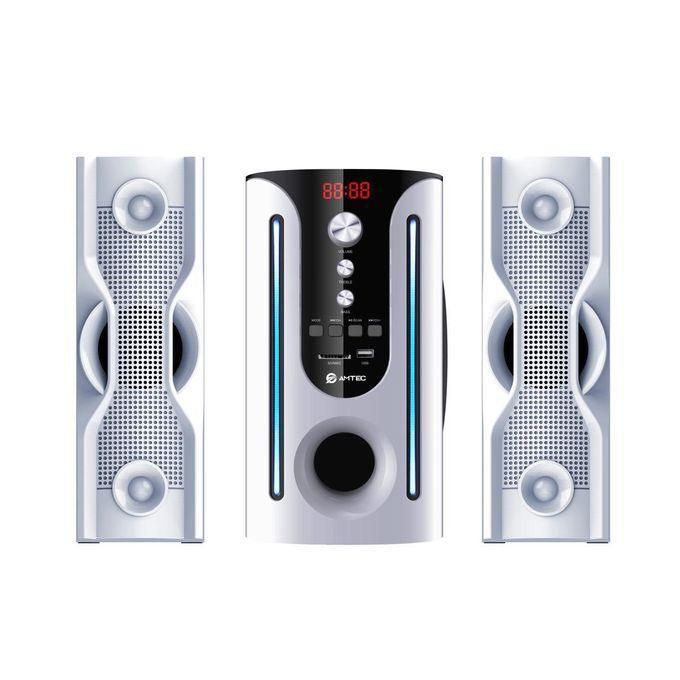 Amtec AM-608 2.1Ch Multimedia Speaker System BT/USB/FM RADIO