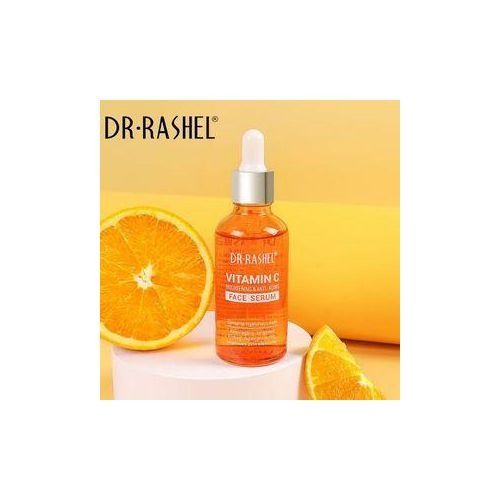 DR.Rashel Vitamin C Face Serum Hyaluronic Acid For Skin Brightening,AntiAging,Fades Darkspots,Reduce Wrinkles,Refines Skin Texture,Improves Skin Elasticity