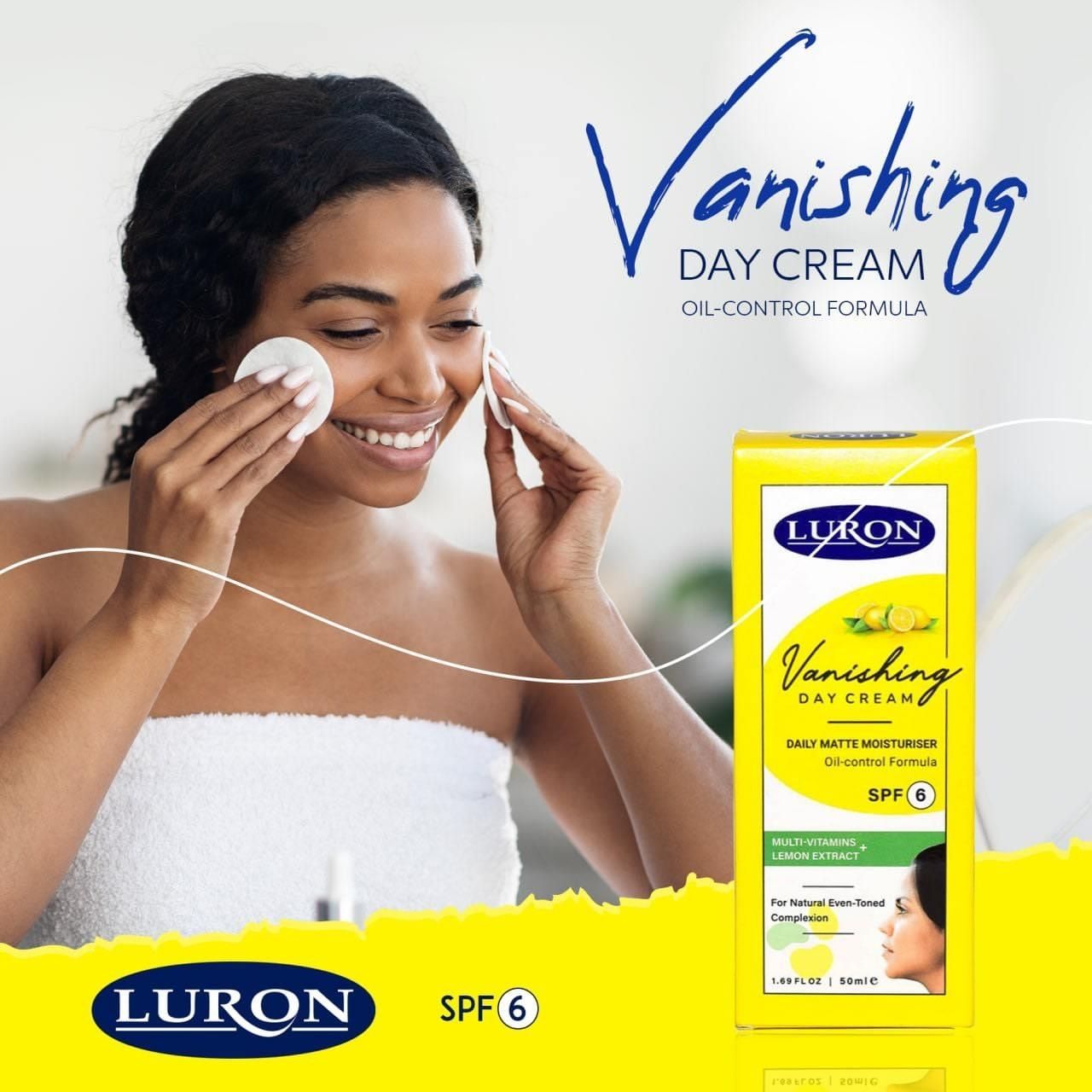 Luron Simply Even Vanishing Day Cream Oil Control Formula - SPF6 afaor daily Skin Care routines
