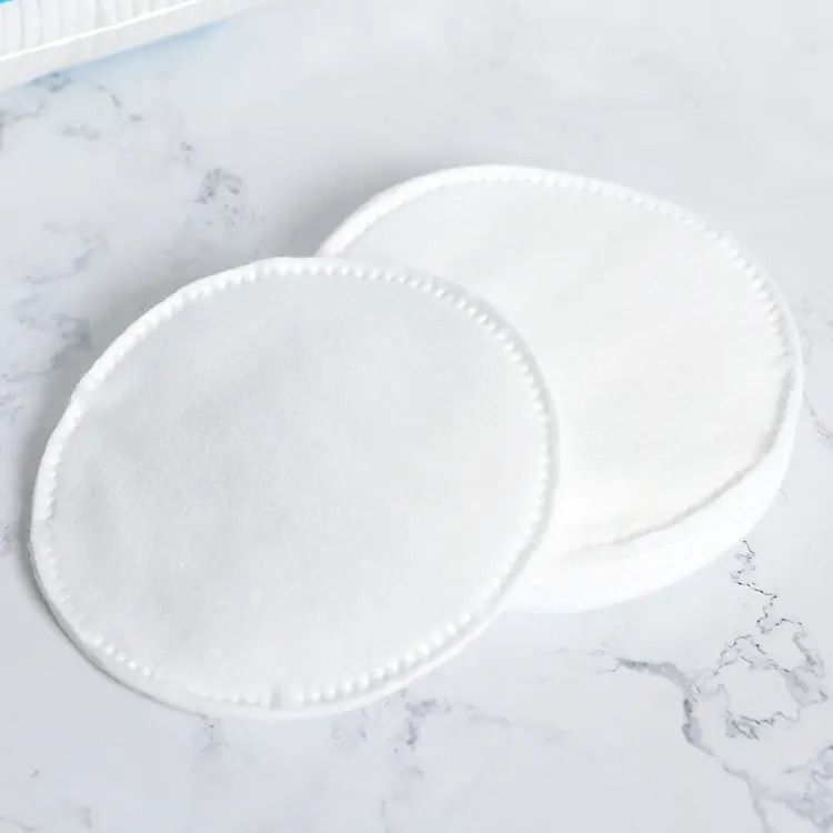 Disposable Round Facial Cleansing Cotton Pads,Suitable For Face Cleaning, Makeup, Moisturizing And Nail Polish Removal view 2