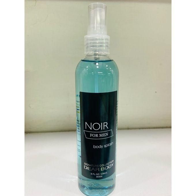 Dear Body Noir For Men Body Splash Fine Fragrance Mist Long Lasting Skin Care Men's Perfume 236 Ml