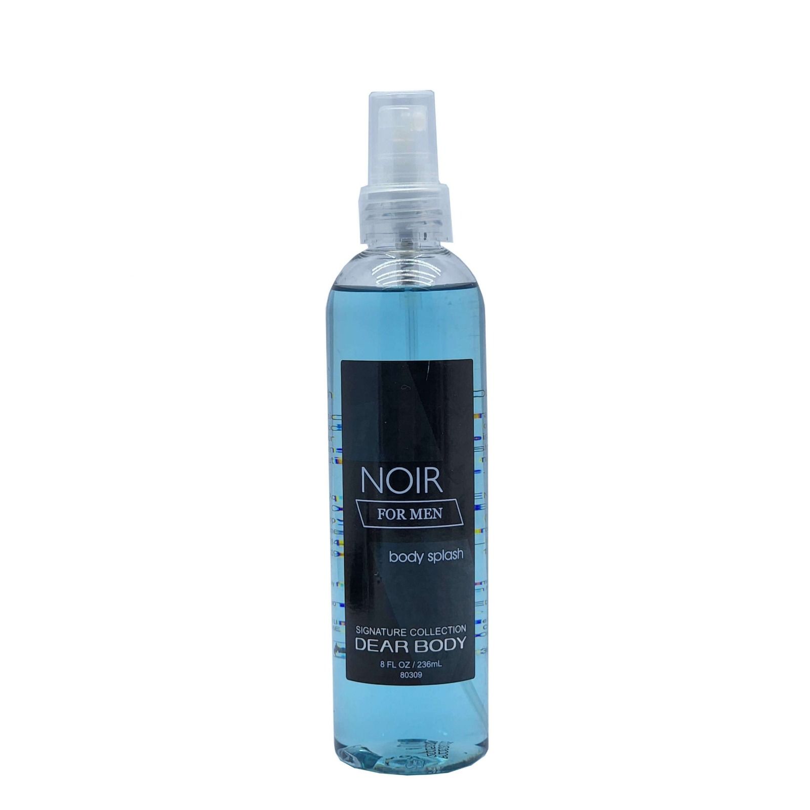 Dear Body Noir For Men Body Splash Fine Fragrance Mist Long Lasting Skin Care Men's Perfume 236 Ml