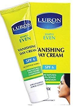 Luron Simply Even Vanishing Day Cream Oil Control Formula - SPF6 afaor daily Skin Care routines