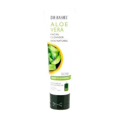 2 in 1 Dr.Rashel Aloe Vera Face Cleanser Soothing & Moisturizing Gel Face Cleanser For Skin Care,Reduce wrin+ Face Serum Collagen, Vitamin E,Anti - Wrinkle,Instantly Smooth Hydrates & Moisture Skin