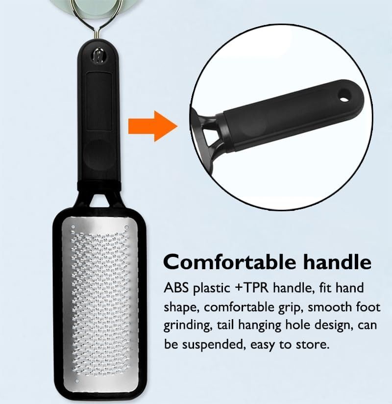 Silstar Foot Care Rasp Stainless Steel Foot File/Foot Scrub/Exfoliating Foot Care Tool