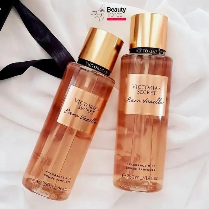 Victoria's Secret Bare Vanilla Fragrance Mist 250Ml Gourmand with Whipped Vanilla and Soft Cashmere Body Mist Perfume For Women Long Lasting Non Irritating
