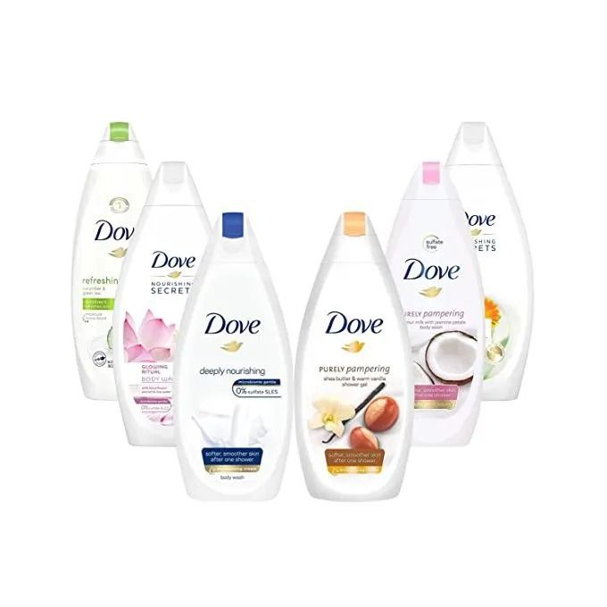 Dove Exfoliating  Refreshing Shower Gel Scrub 500Ml
