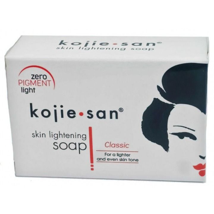 Kojie San 2 Pcs  Acidic Skin Lightening Soap Original Classic Kojic Acid Soap for Dark Spots, Hyperpigmentation, Whitening and Scars Beauty Bar with Coconut Tea Tree Oil for Fair skin