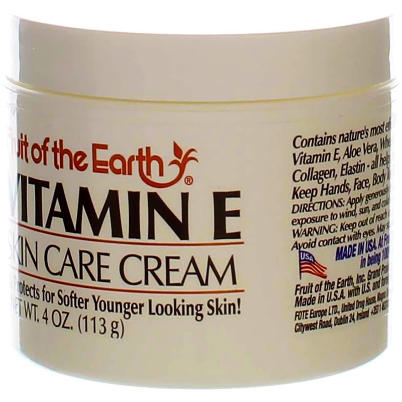 Fruit Of The Wokali Vitamin E Skin Care Cream 115g