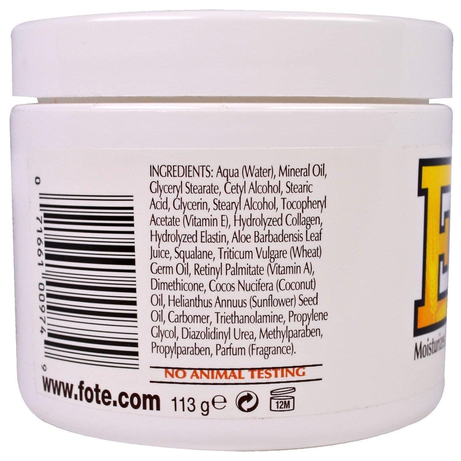 Fruit Of The Wokali Vitamin E Skin Care Cream 115g