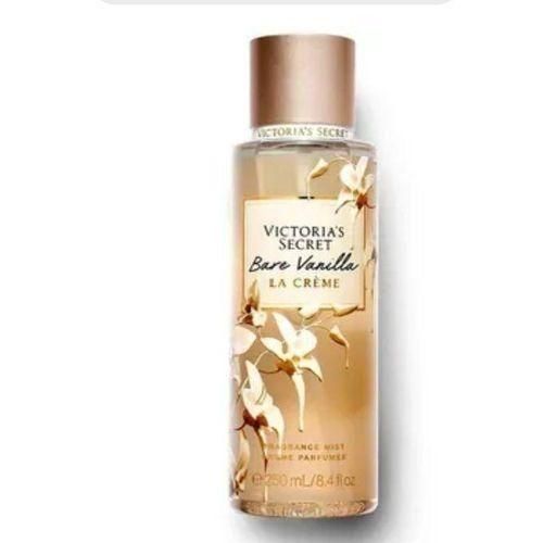 Victoria's Secret Bare Vanilla Fragrance Mist 250Ml Gourmand with Whipped Vanilla and Soft Cashmere Body Mist Perfume For Women Long Lasting Non Irritating Bare Vanilla La Creme, Bare Vanilla decadent